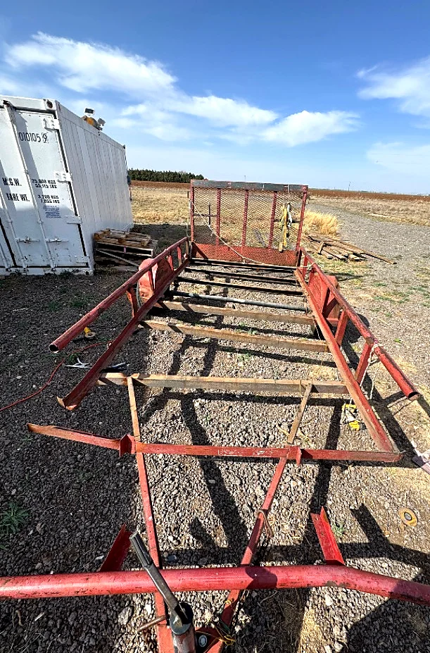Trailer rebuild, before